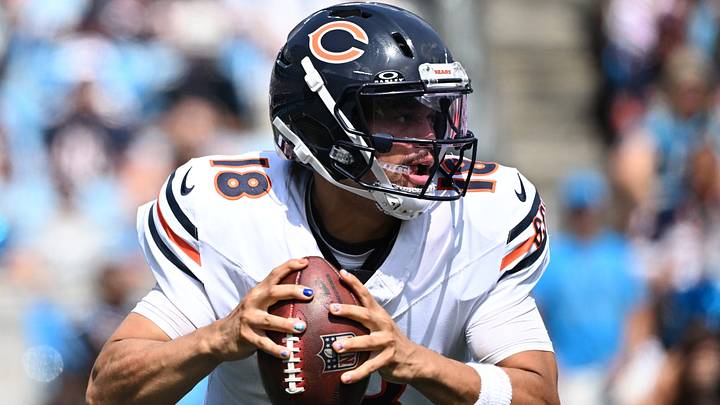 Chicago Bears quarterback Caleb Williams