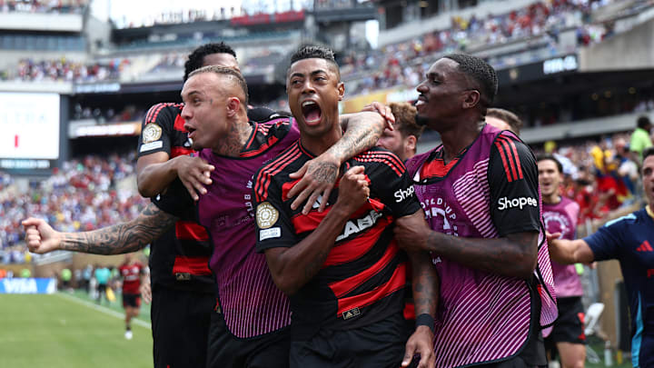 Flamengo venceu o Chelsea de virada