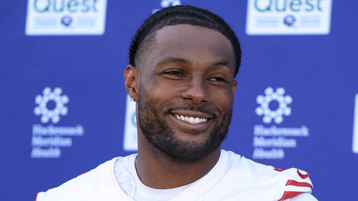 New York Giants - linebacker Kayvon Thibodeaux New York Giants - linebacker Kayvon Thibodeaux