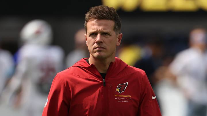 Sep 13, 2026; Inglewood, California, USA; Arizona Cardinals head coach Mike LaFleur on the field prior to a game against the Los Angeles Chargers at SoFi Stadium. Mandatory Credit: Kiyoshi Mio-Imagn Images Sep 13, 2026; Inglewood, California, USA; Arizona Cardinals head coach Mike LaFleur on the field prior to a game against the Los Angeles Chargers at SoFi Stadium. Mandatory Credit: Kiyoshi Mio-Imagn Images