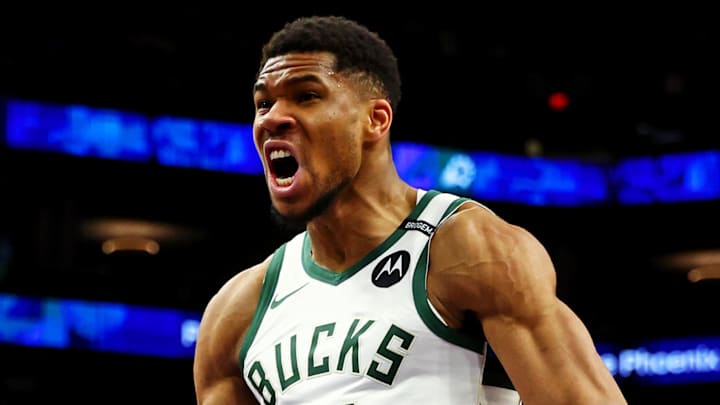 Milwaukee Bucks forward Giannis Antetokounmpo