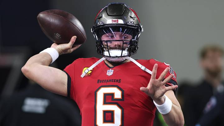 Baker Mayfield gave Bucs fans a glimmer of hope amid contract talks.