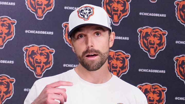 Chicago Bears offensive coordinator Declan Doyle Chicago Bears offensive coordinator Declan Doyle