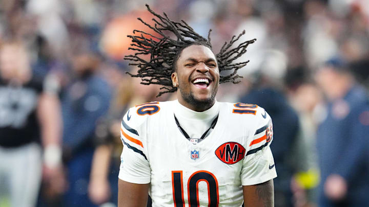 Chicago Bears wide receiver Luther Burden III