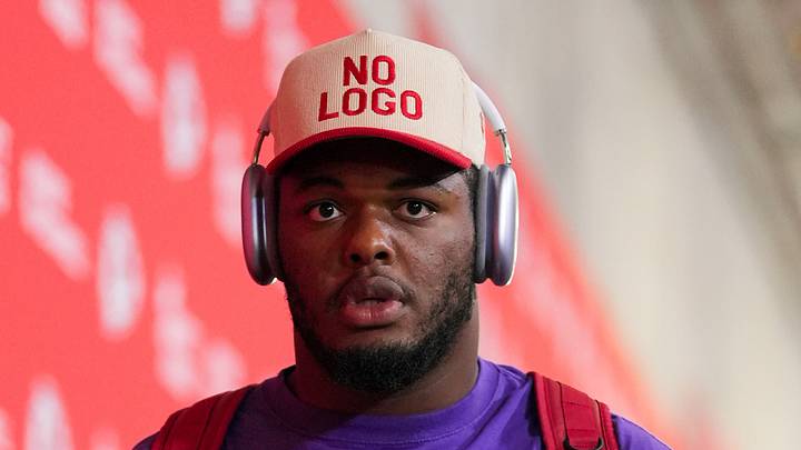 Kansas City Chiefs offensive tackle Kahlil Benson (70) Kansas City Chiefs offensive tackle Kahlil Benson (70)