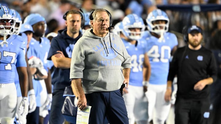 Bill Belichick's first college football season has been a whirlwind thus far. 
