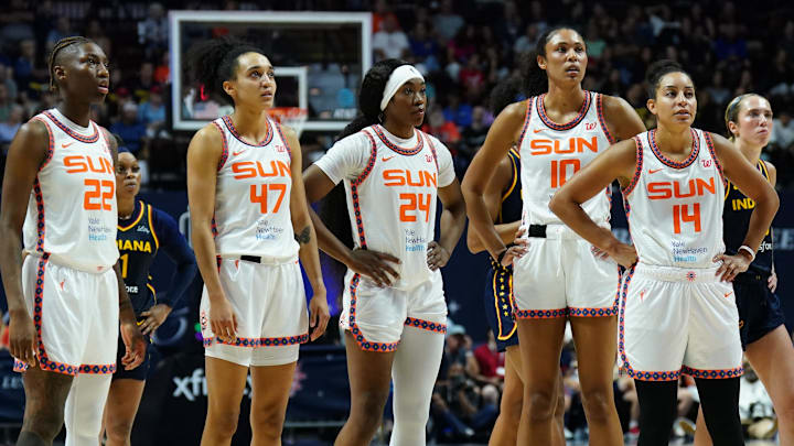 The Connecticut Sun players