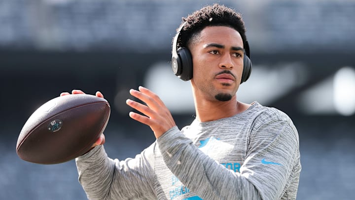 Carolina Panthers quarterback Bryce Young Carolina Panthers quarterback Bryce Young
