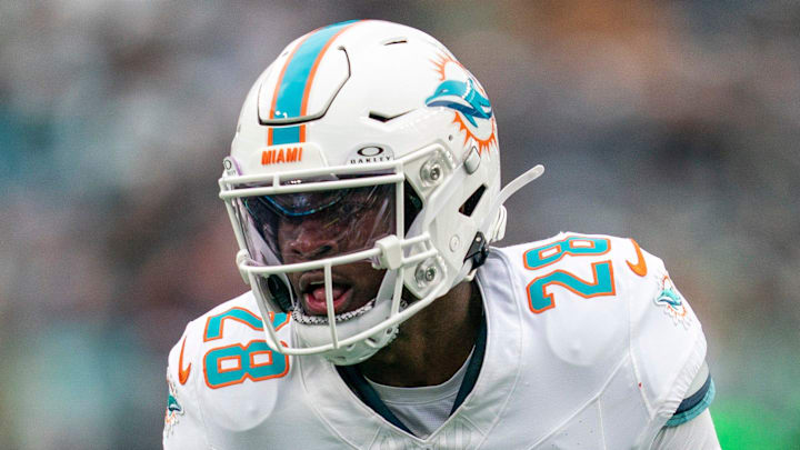 Miami Dolphin's running back De'Von Achane