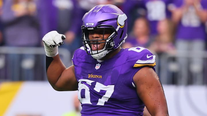 Minnesota Vikings right guard Ed Ingram