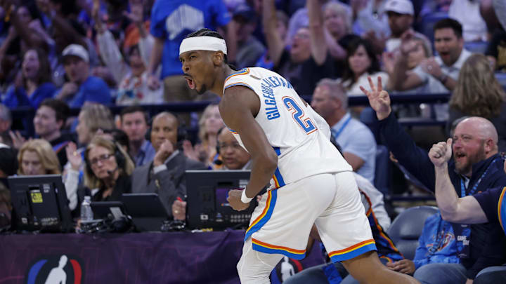 Shai Gilgeous-Alexander’s Thunder team will defend their title in this year’s NBA playoffs. 