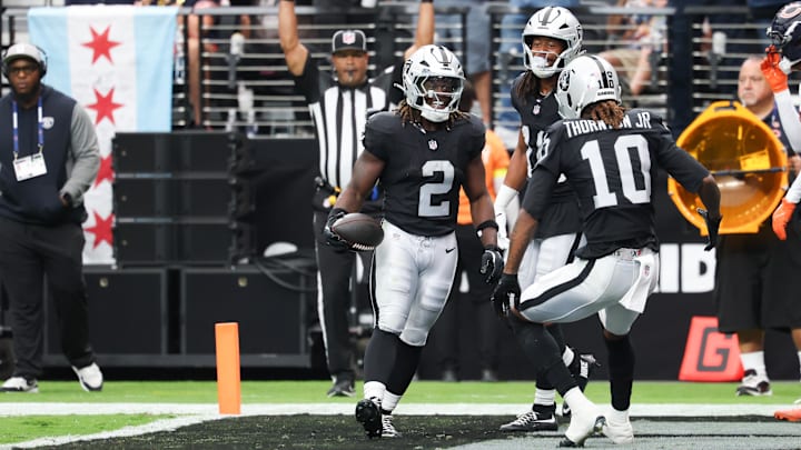Las Vegas Raiders running back Ashton Jeanty's 64-yard touchdown run was the longest of his NFL career thus far.