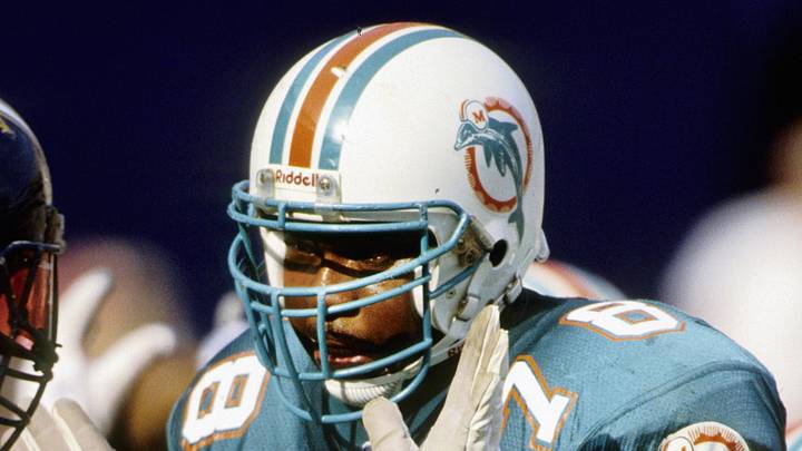 Miami Dolphins tackle Richmond Webb Miami Dolphins tackle Richmond Webb