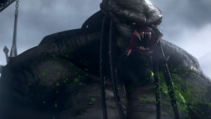 A scene still from 20th Century Studios' PREDATOR: KILLER OF KILLERS, exclusively on Hulu