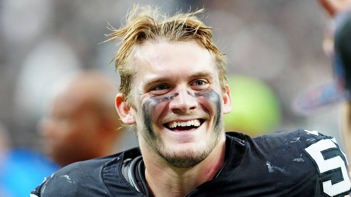 Las Vegas Raiders LB Cody Lindenberg Las Vegas Raiders LB Cody Lindenberg