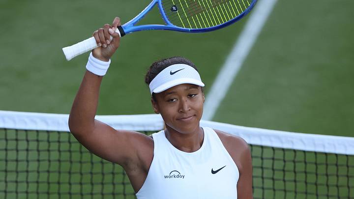Naomi Osaka at the 2025 Wimbledon Championships. Naomi Osaka at the 2025 Wimbledon Championships.