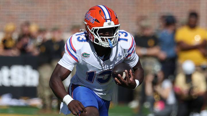Florida running back Jadan Baugh Florida running back Jadan Baugh