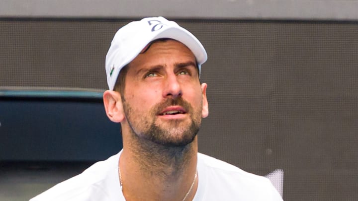 Novak Djokovic ahead of the 2026 Australian Open Novak Djokovic ahead of the 2026 Australian Open