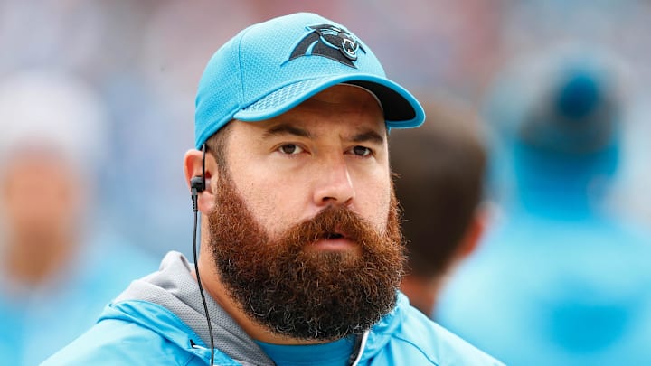 Former Carolina Panthers center Ryan Kalil Former Carolina Panthers center Ryan Kalil