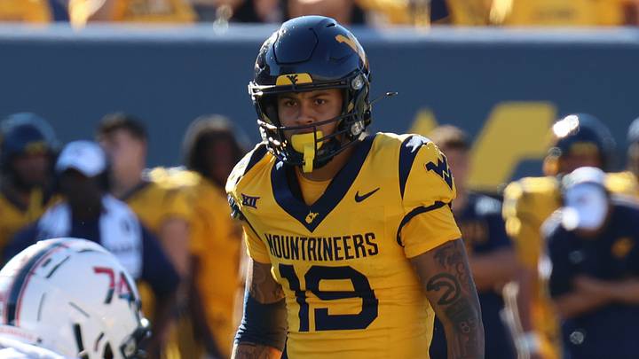 West Virginia University defensive back Nick Taylor West Virginia University defensive back Nick Taylor