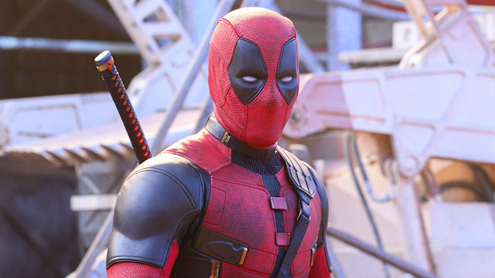 Ryan Reynolds as Deadpool/Wade Wilson in 20th Century Studios/Marvel Studios' DEADPOOL & WOLVERINE. Photo by Jay Maidment. © 2024 20th Century Studios / © and ™ 2024 MARVEL.