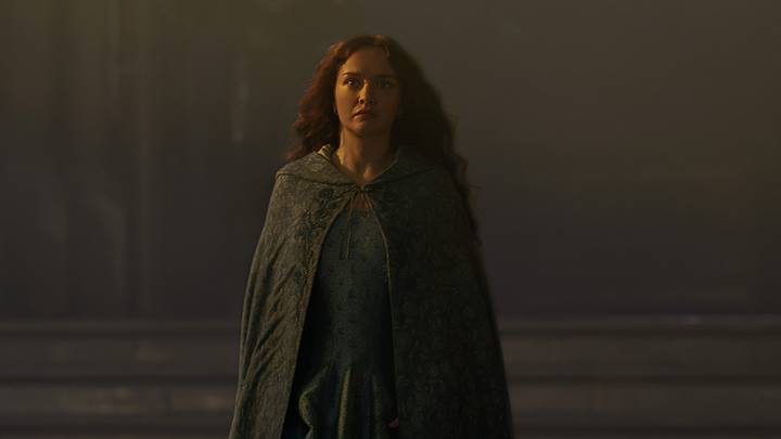 Olivia Cooke as Alicent Hightower in House of the Dragon season 3. 
