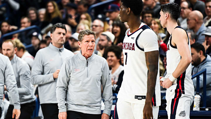 Gonzaga Bulldogs head coach Mark Few.