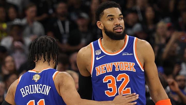 Jalen Brunson, Karl-Anthony Towns, Frost Bank Center
