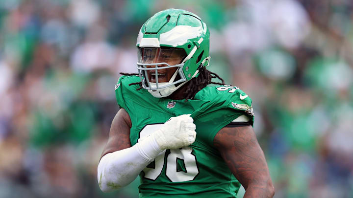 Philadelphia Eagles defensive tackle Jalen Carter Philadelphia Eagles defensive tackle Jalen Carter