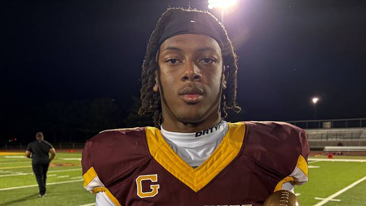 Glassboro junior Xavier Sabb was named Most Valuable Player in a 36-20 win over Haddonfield at the Battle at the Beach. August 30, 2025 Glassboro junior Xavier Sabb was named Most Valuable Player in a 36-20 win over Haddonfield at the Battle at the Beach. August 30, 2025