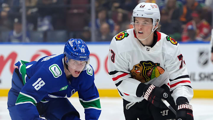 Chicago Blackhawks v Vancouver Canucks Chicago Blackhawks v Vancouver Canucks