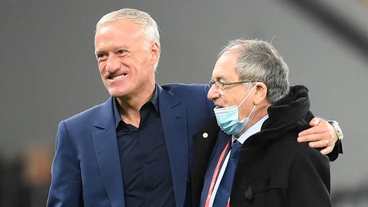 Didier Deschamps et Noël Le Graët
