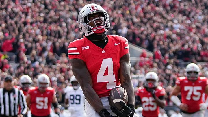 Ohio State wide receiver Jeremiah Smith
