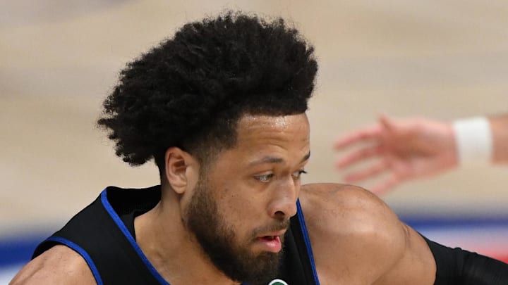 Feb 27, 2026; Detroit, Michigan, USA;  Detroit Pistons guard Cade Cunningham (2): Lon Horwedel-Imagn Images