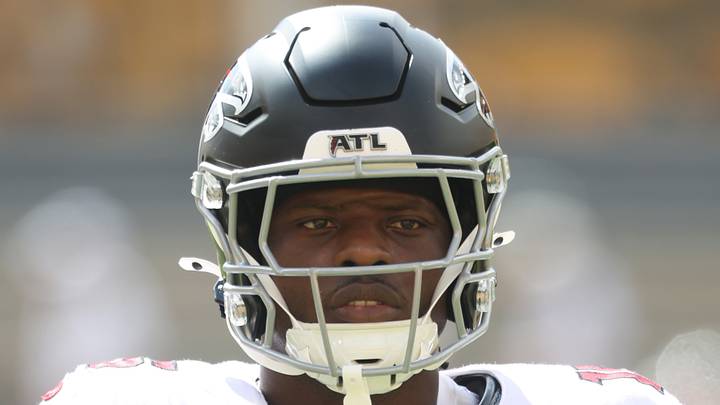 Atlanta Falcons running back Brian Robinson Jr. Atlanta Falcons running back Brian Robinson Jr.