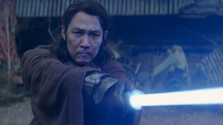 Master Sol (Lee Jung-jae) in Lucasfilm's Star Wars THE ACOLYTE, season one, exclusively on Disney+. ©2024 Lucasfilm Ltd. & TM. All Rights Reserved.