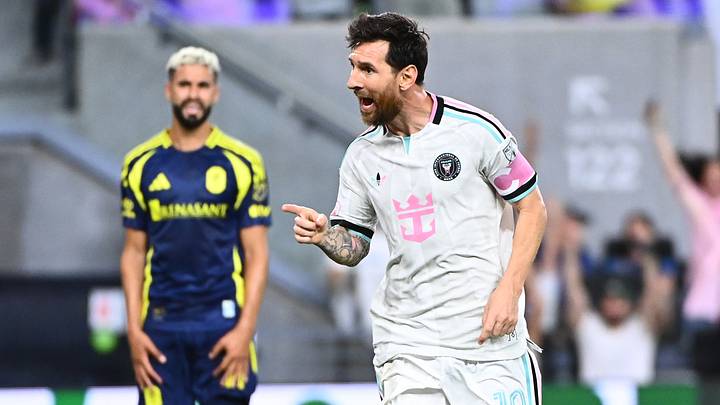 Lionel Messi volvió a hacerse presente en el marcador Lionel Messi volvió a hacerse presente en el marcador