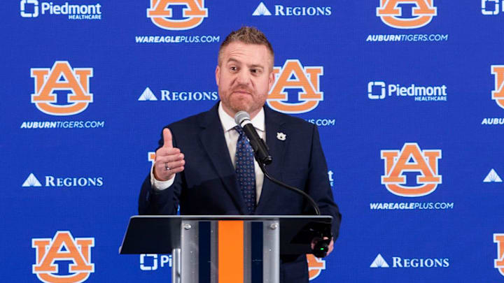 Auburn football head coach Alex Golesh has won his first recruiting battle against Alabama as the Tigers' head coach.