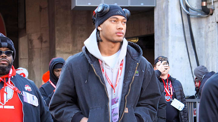 Chris Henry Jr. was at Ohio Stadium to watch the Ohio State Buckeyes take on the Michigan Wolverines in an NCAA football game on Saturday Nov. 30, 2024.