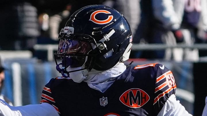 Chicago Bears wide receiver Luther Burden III