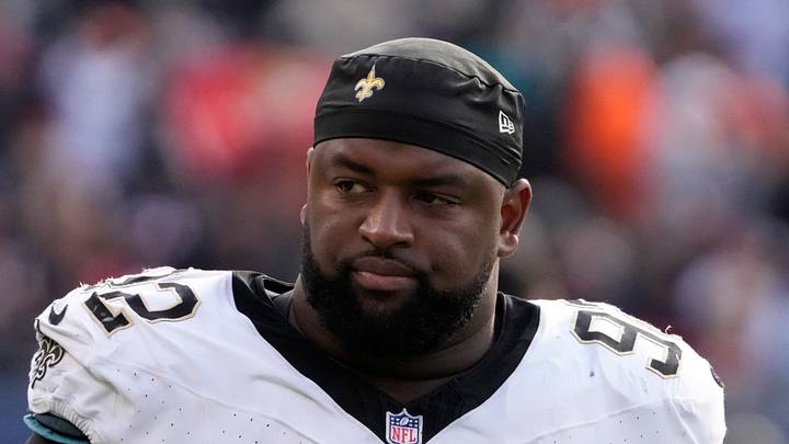 New Orleans Saints defensive tackle Davon Godchaux New Orleans Saints defensive tackle Davon Godchaux
