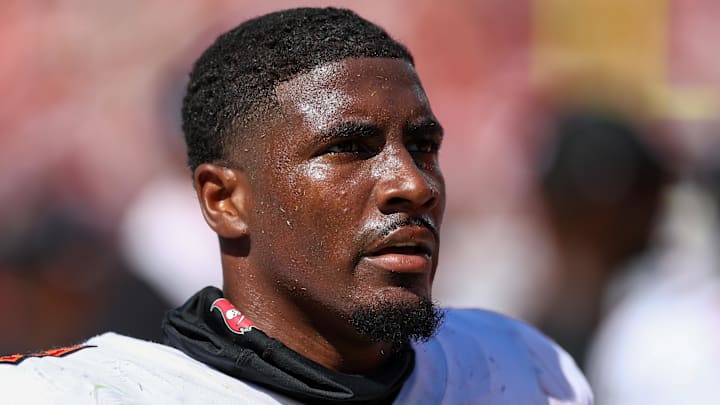 Washington Commanders running back Rachaad White 