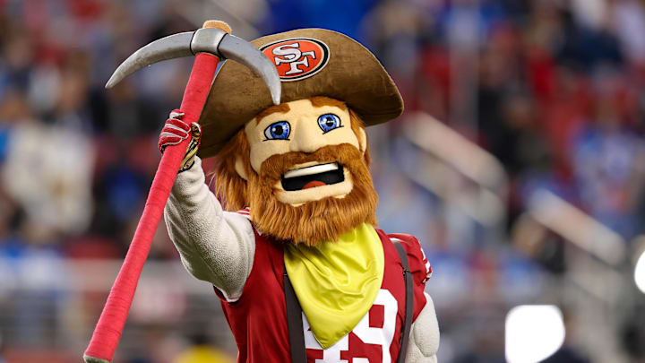 San Francisco 49ers mascot Sourdough Sam