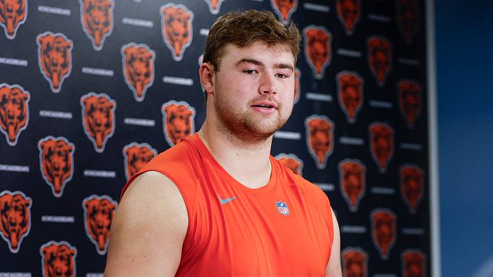 Chicago Bears offensive line Ozzy Trapilo