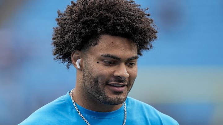 Carolina Panthers tight end Tommy Tremble 