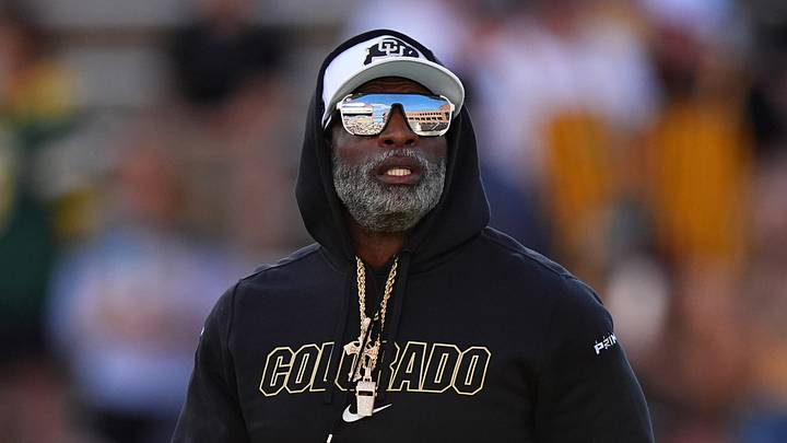 Colorado Buffaloes head coach Deion Sanders before the game against the North Dakota State Bison at Folsom Field. Colorado Buffaloes head coach Deion Sanders before the game against the North Dakota State Bison at Folsom Field.