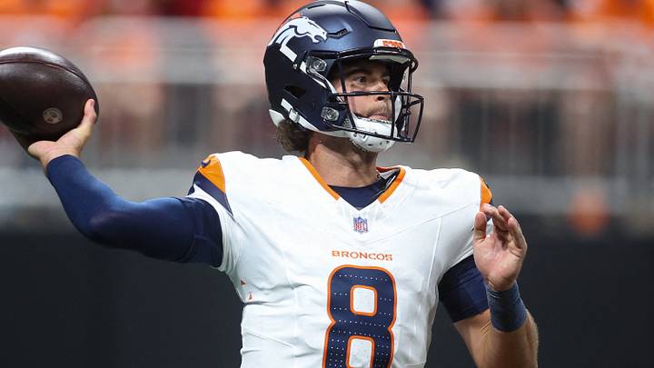 Denver Broncos quarterback Jarrett Stidham Denver Broncos quarterback Jarrett Stidham