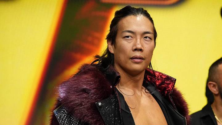 AEW International Champion Konosuke Takeshita defends the title against Daniel Garcia tonight on AEW Collision.