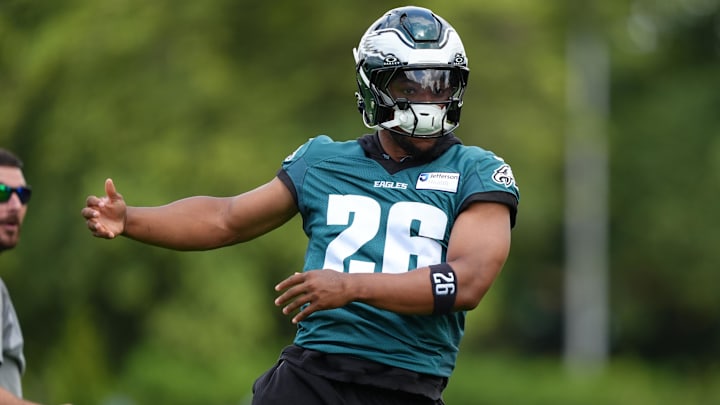 Saquon Barkley, Philadelphia Eagles Saquon Barkley, Philadelphia Eagles