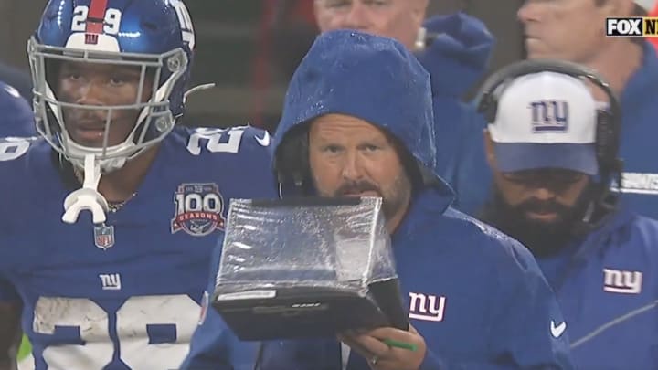 New York Giants coach Brian Daboll during NFL preseason New York Giants coach Brian Daboll during NFL preseason